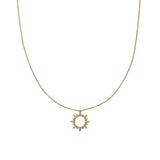 18K Gold Star Shaped Diamond Necklace Brenda Grands Jewelry