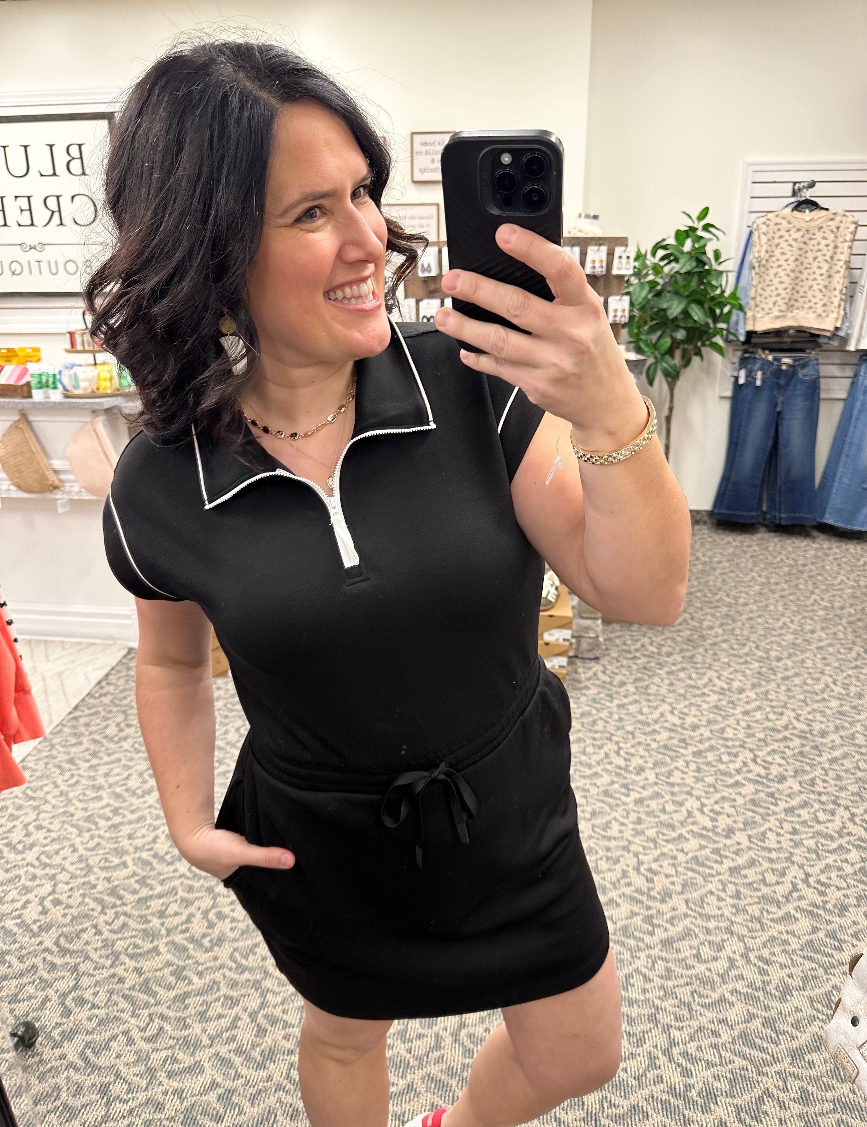 Black Britney Dress Dresses THREAD & SUPPLY