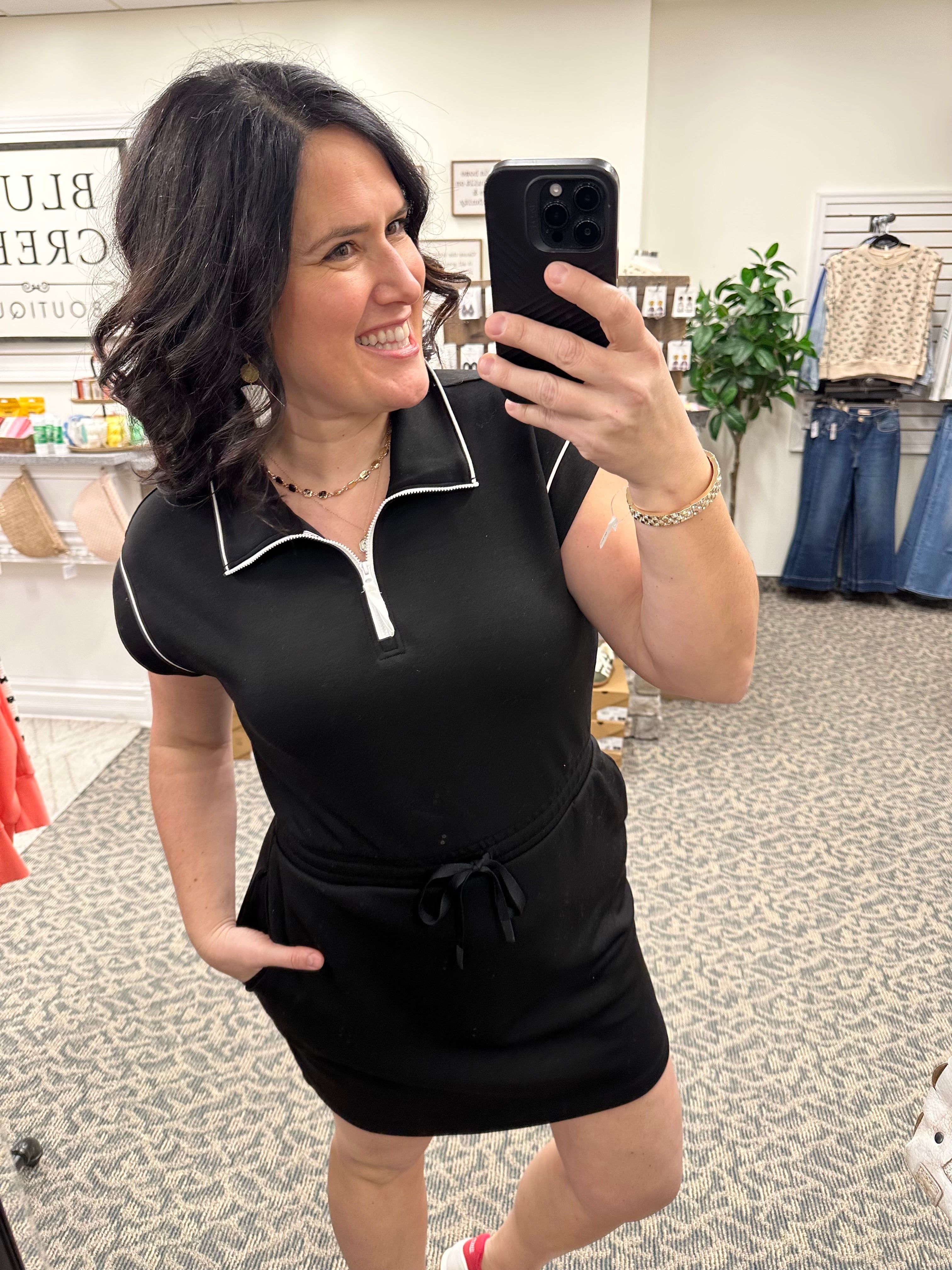 Black Britney Dress Dresses THREAD & SUPPLY