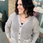 Tan Harriet Cardigan Tops- Cardigans FLAG AND ANTHEM