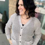 Tan Harriet Cardigan Tops- Cardigans FLAG AND ANTHEM