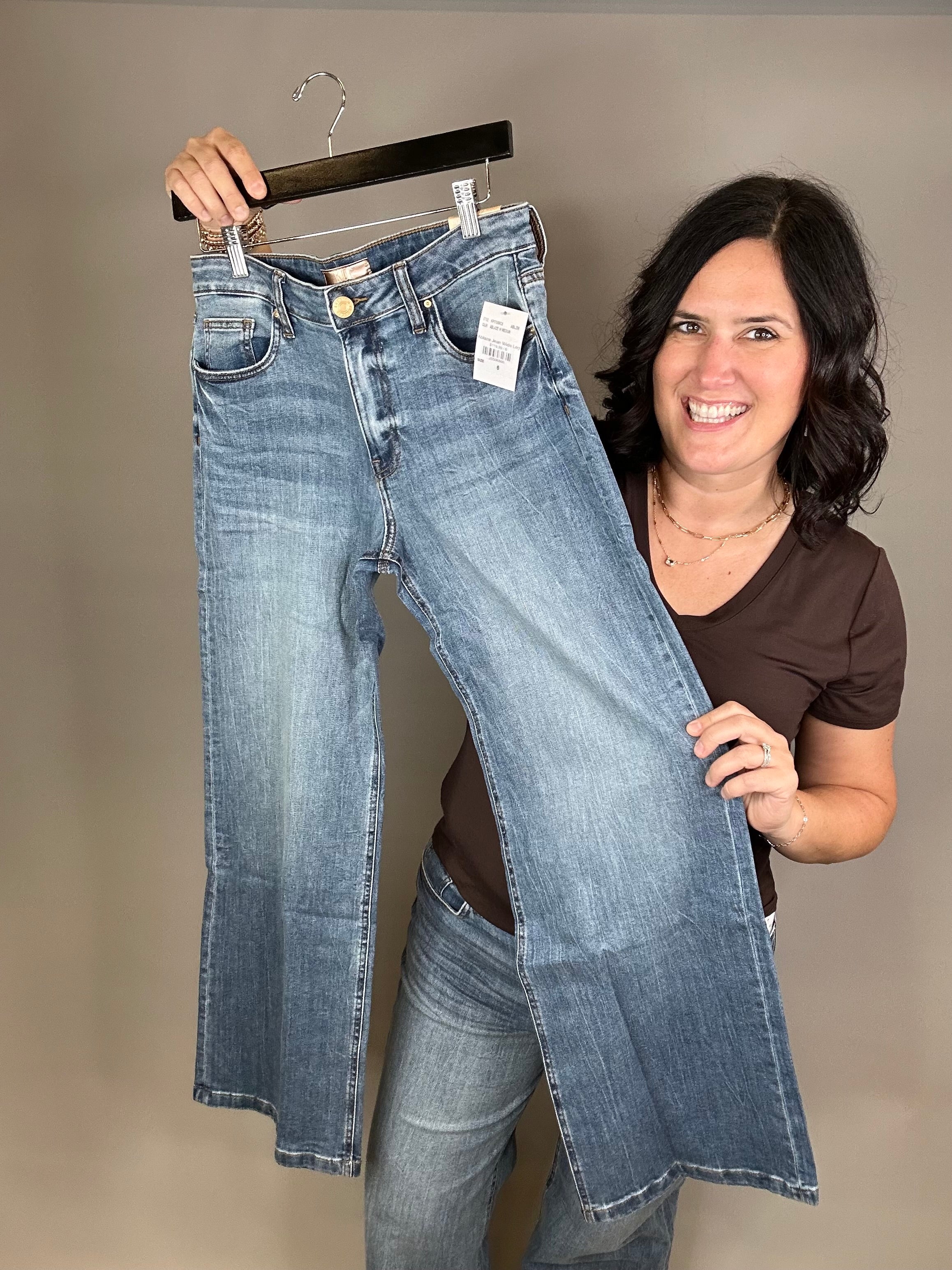 Ablaze Jean Wide Leg Bottoms - Pants KUT FROM THE KLOTH