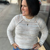 Eunice Space Dye Raglan Sweater