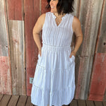 Ivory Taupe Amorette Dress Dresses THREAD & SUPPLY