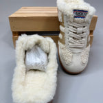EASTER FL - Butter Gold Backless Sneaker Shoes - Sneaker Back 70