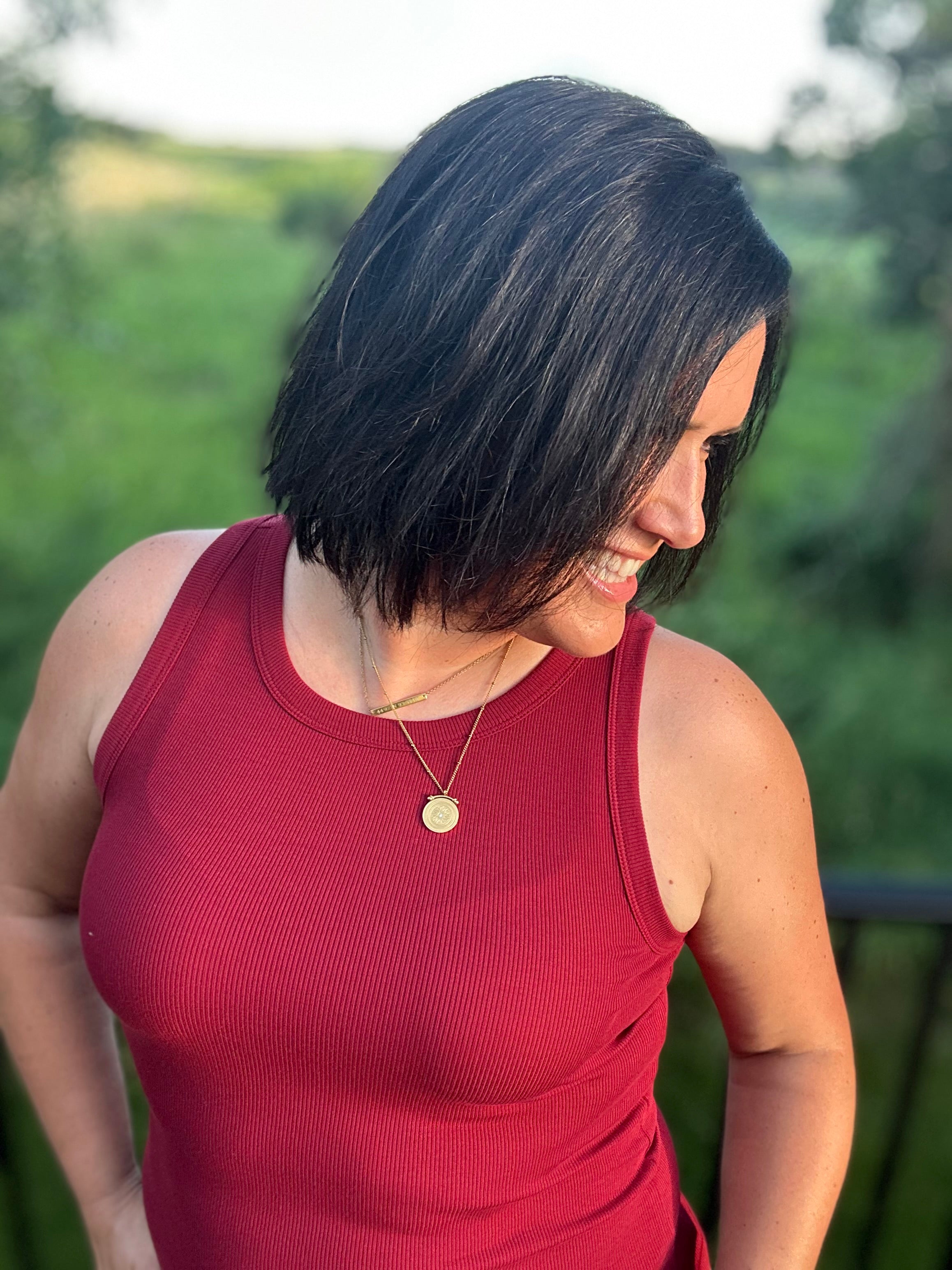 Red Edlin Tank Tops- Tanks THREAD & SUPPLY