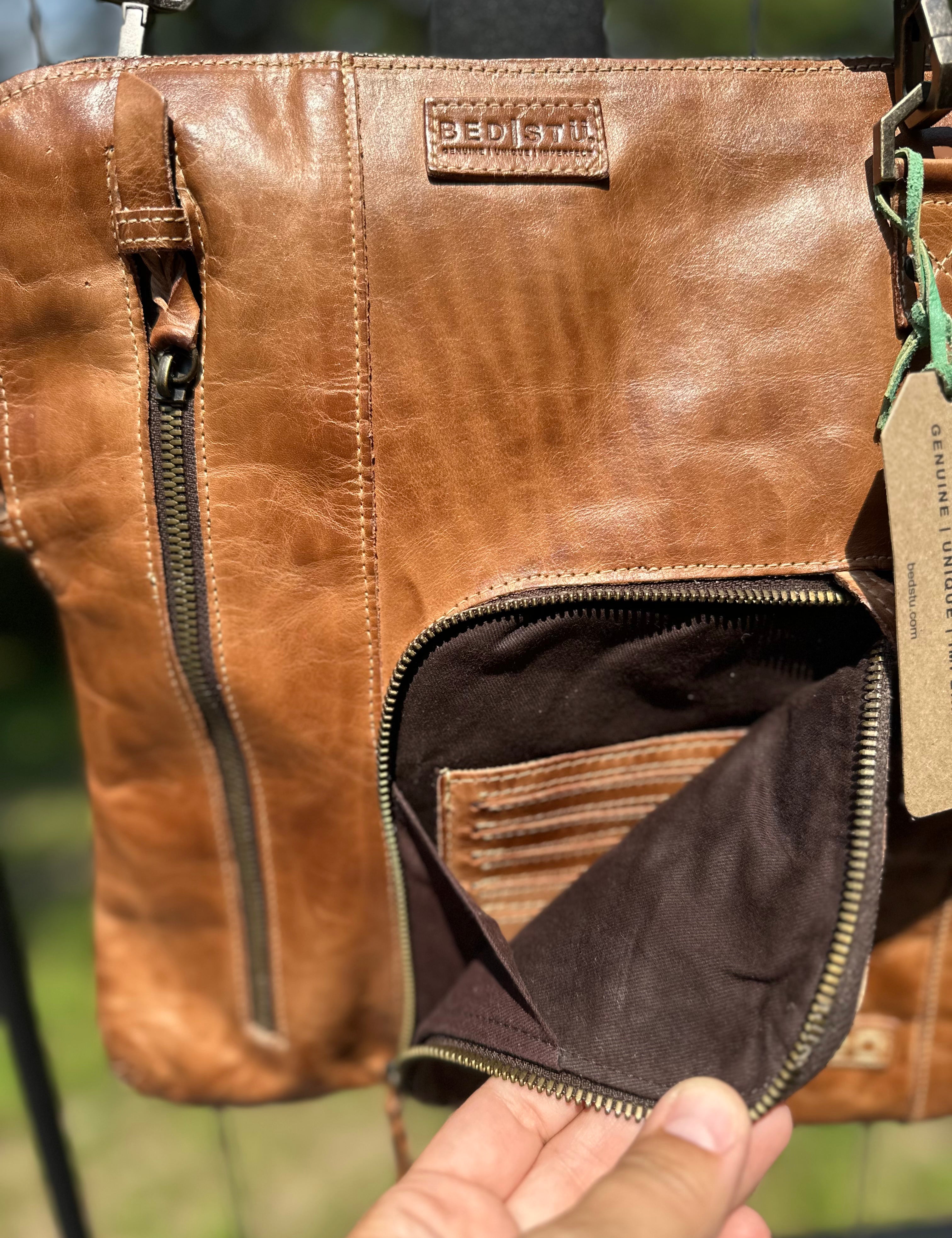 Bed|Stü Tan Rustic Aiken Crossbody Bags- Purses BED STU