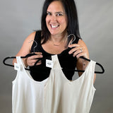 Sand Reversible Seamless Tank Tops- Tanks ZENANA
