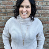 Bone White Virginia Sweater