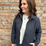 Black Artisan Shirt Jacket Outerwear- Jackets STORM CREEK