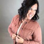 Rustic Brown Jackie Jacket Outerwear- Jackets THREAD & SUPPLY