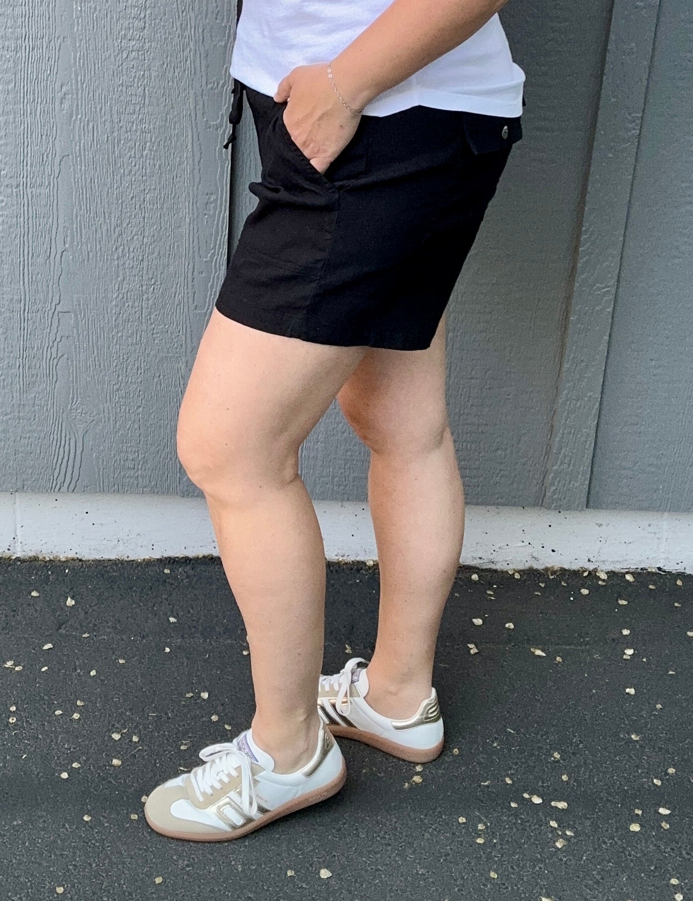 Black Katana Short Bottoms - Shorts KUT FROM THE KLOTH