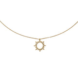 18K Gold Star Shaped Diamond Necklace Brenda Grands Jewelry