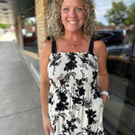 Black Tie Shoulder Maxi Dress Dresses DOE & RAE