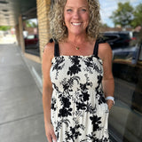 Black Tie Shoulder Maxi Dress Dresses DOE & RAE