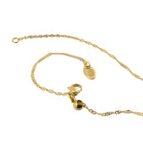 Waterproof Gold Diamond Cross Necklace Brenda Grands Jewelry