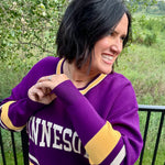 Purple Minnesota University Sweater Top - Sweater Love Letters