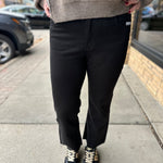 Kelsey High Rise Ankle Black Jean - KUT Bottom- Pants KUT FROM THE KLOTH