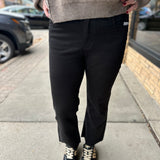 Kelsey High Rise Ankle Black Jean - KUT Bottom- Pants KUT FROM THE KLOTH