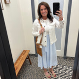 Blue & White Stripe Tank Dress Dresses STACCATO