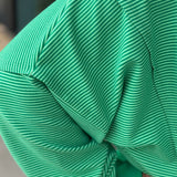 Lime Green Drop Shoulder Sweatshirt