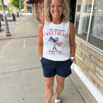 Ashton Navy Shorts Bottoms - Shorts KUT FROM THE KLOTH