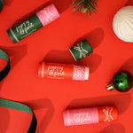 Lip Balm, Candy Cane Fluff, Holiday, Limited Edition Poppy & Pout