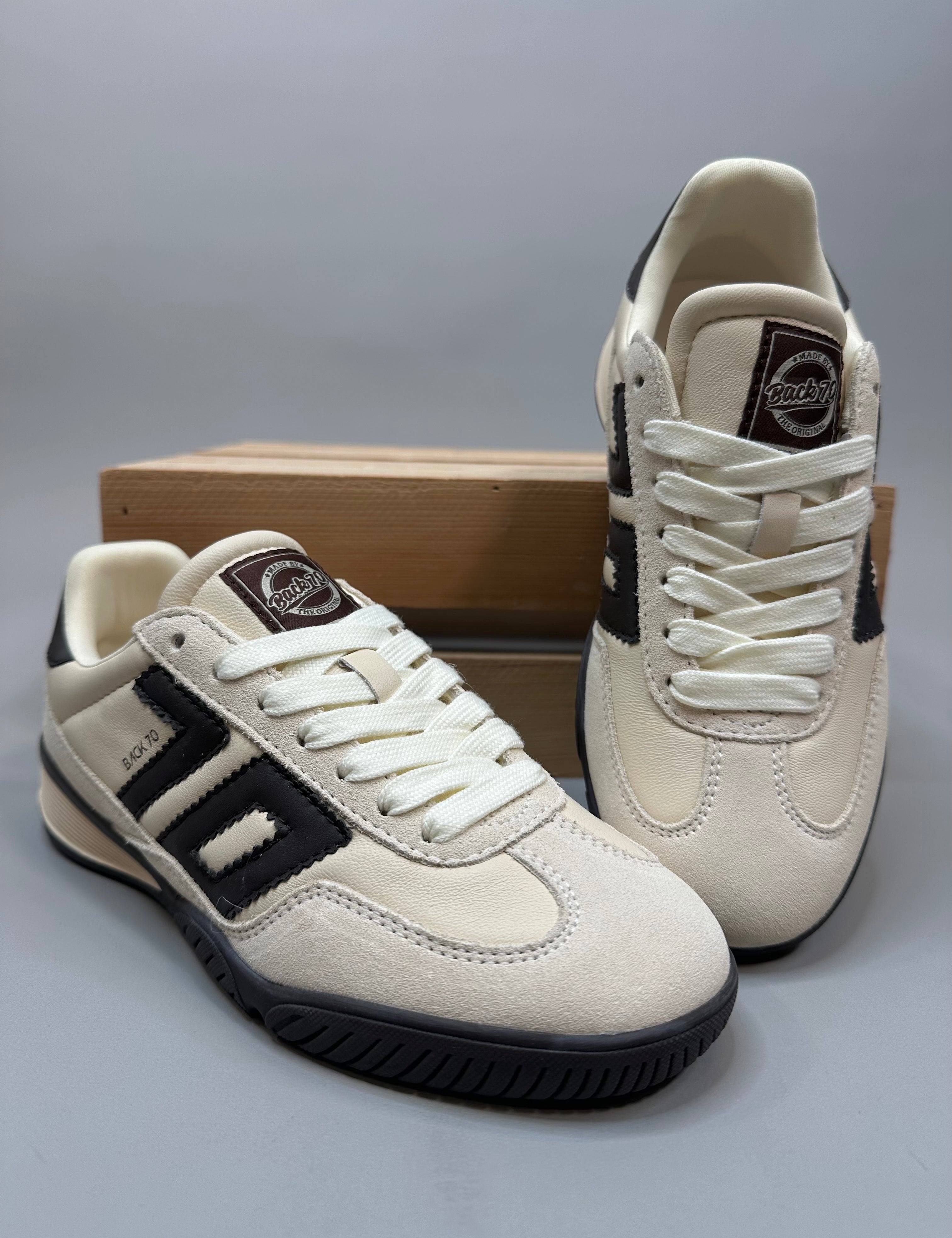 Back 70 Fireball Butter Coffee Sneaker Shoes - Sneaker Back 70