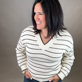 Ivory Brown Ira Sweater