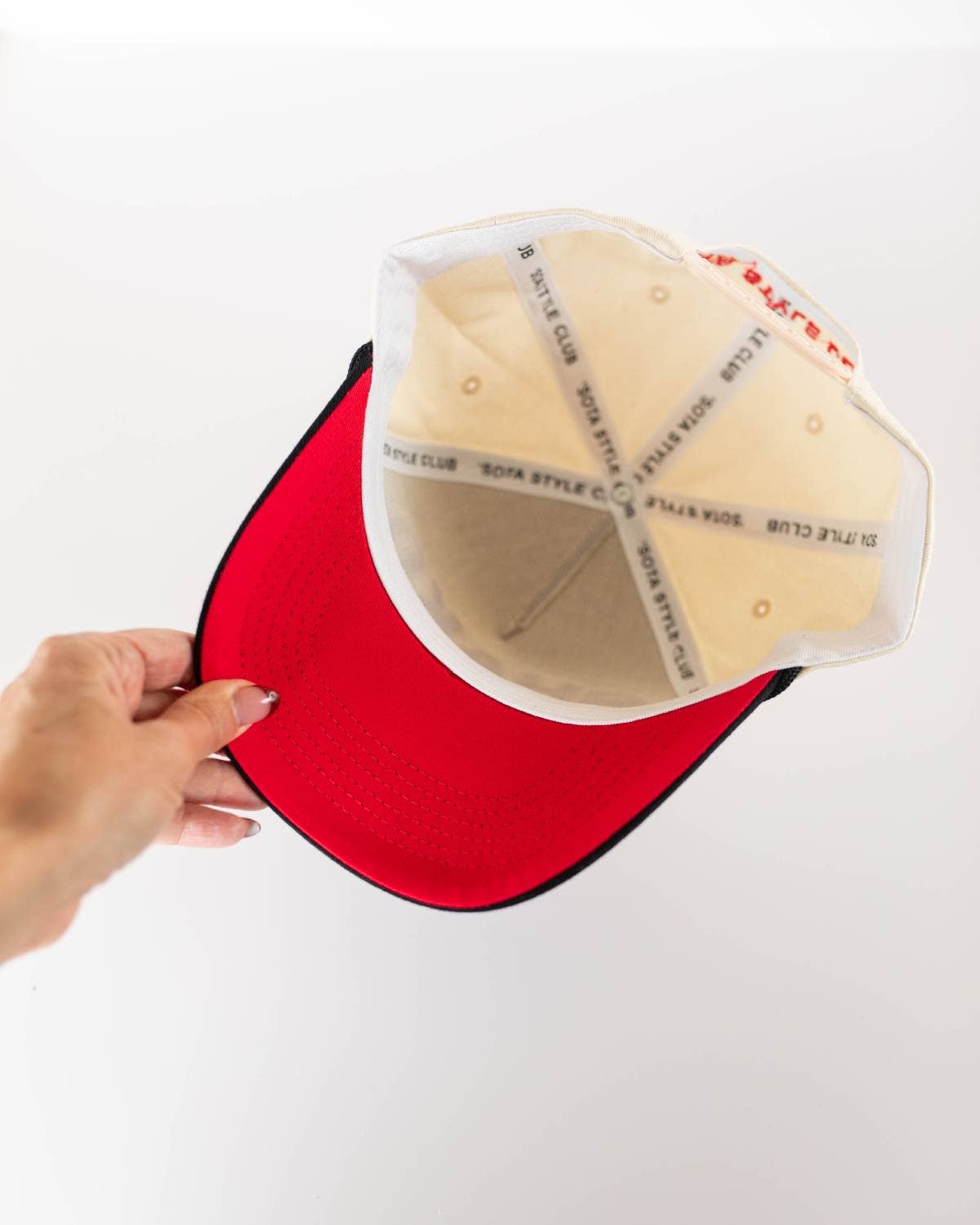 SHAKO Shakopee MN Trucker Hat - Red, Black, & Cream 'Sota Style Club