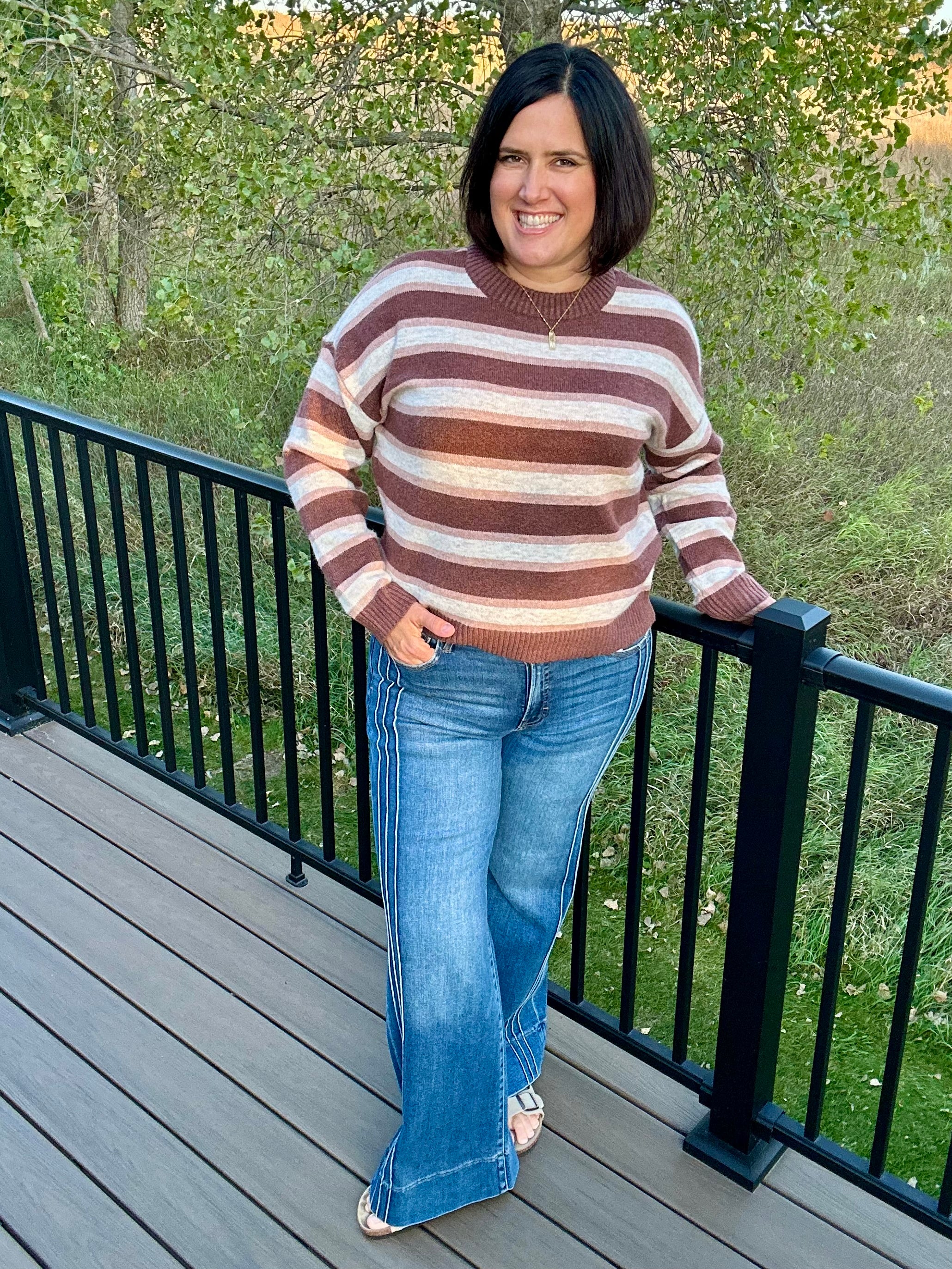 Montgomery Stripe Sweater Tops- Sweaters THREAD & SUPPLY