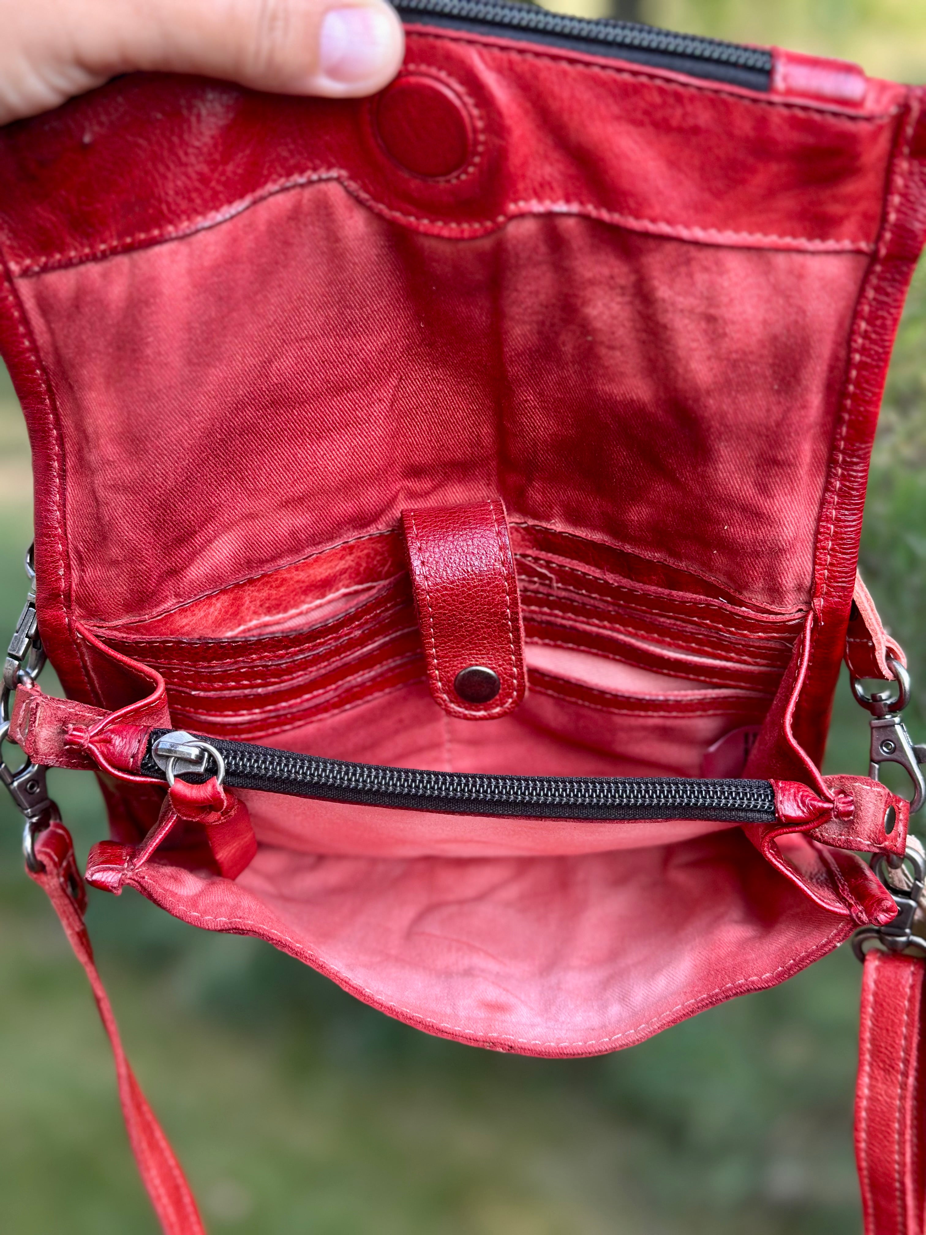 Indie Red Dip Dye Amina Bed Stu Bags- Purses BED STU