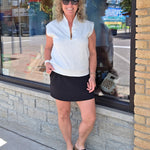 Black Skort Bottom- Skirt RAE MODE