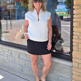 Black Skort Bottom- Skirt RAE MODE