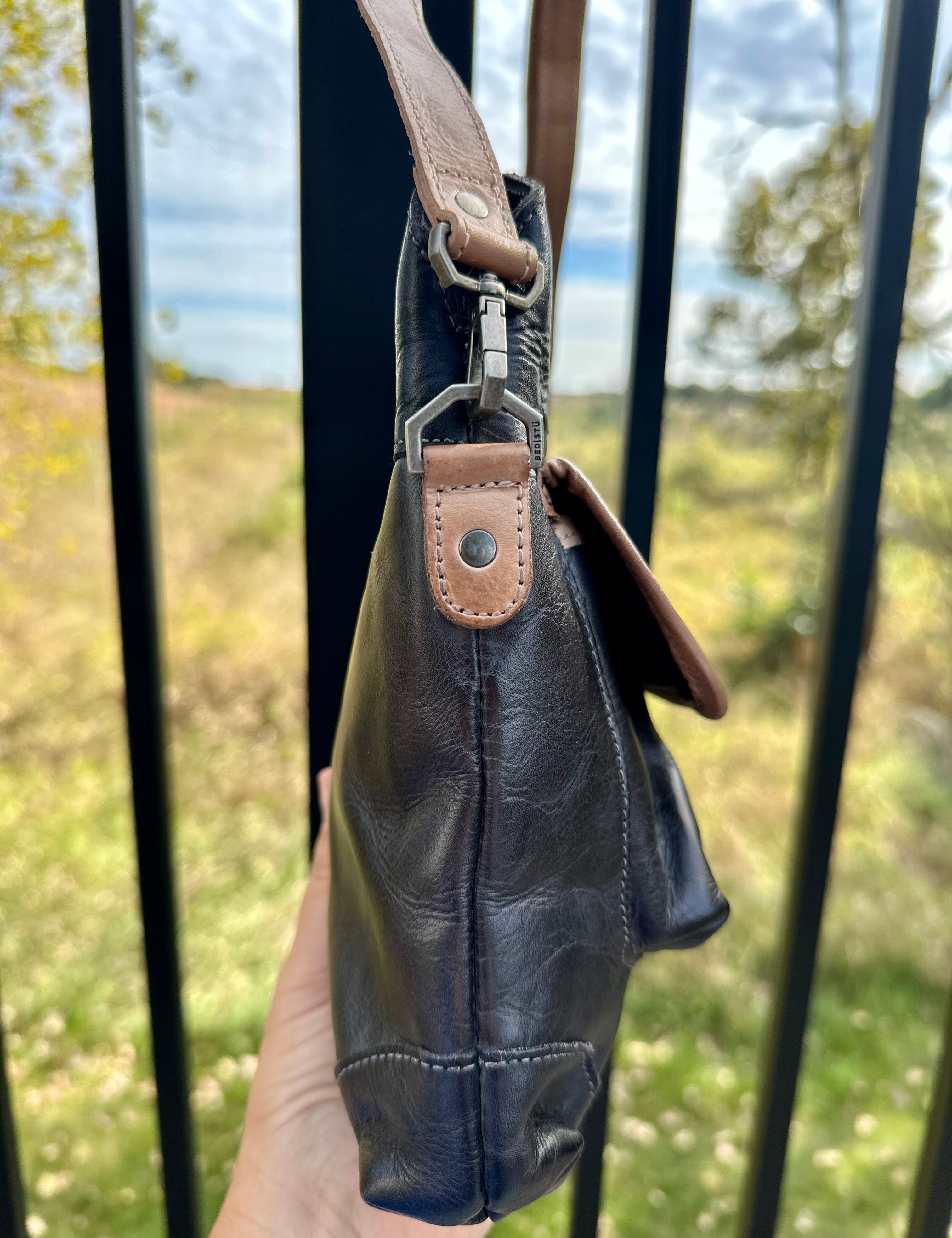 BED|STÜ Greenway Black Oats Rustic Bags- Purses BED STU