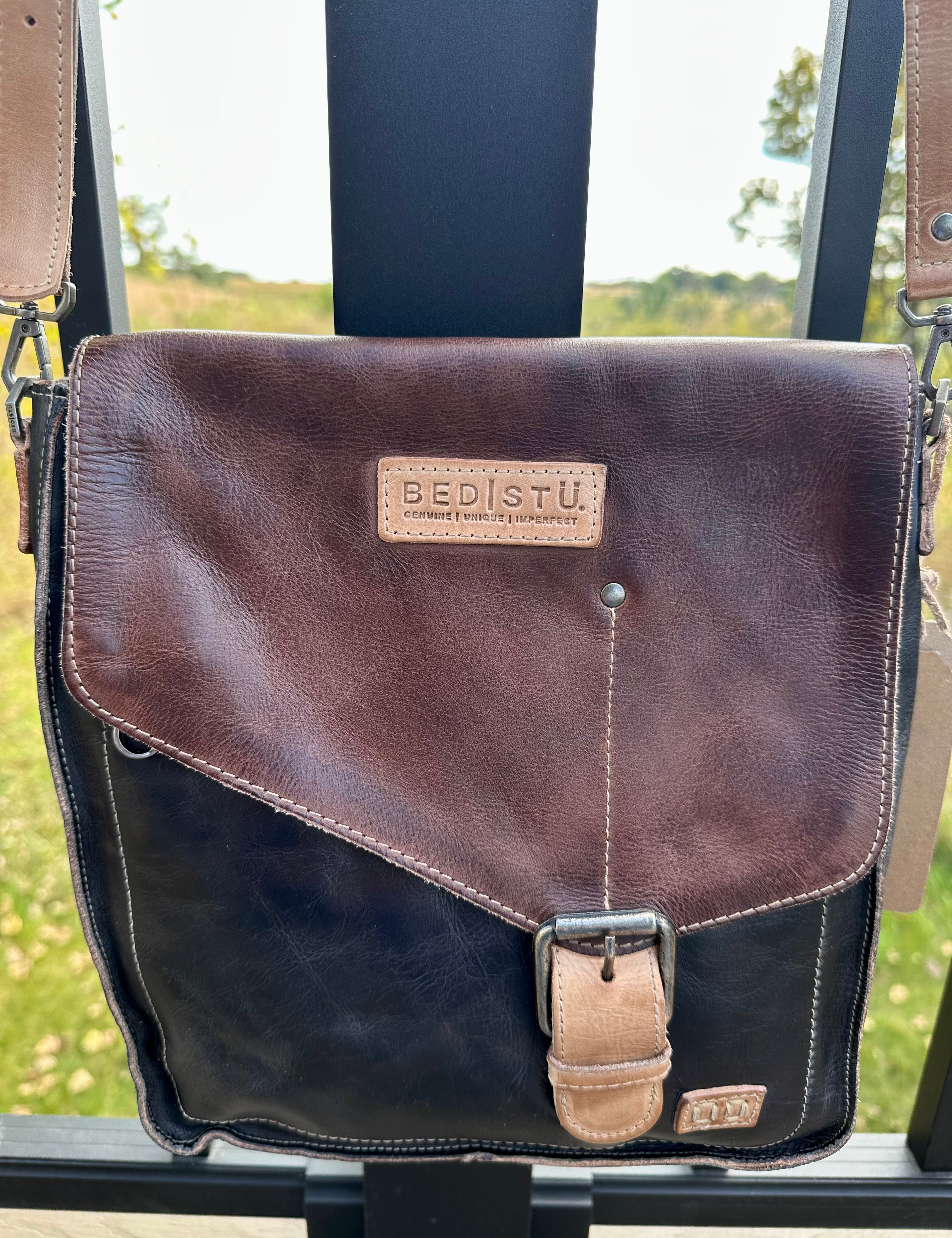 Bed|Stü Venice Beach Bag in Java Rustic Bags- Purses BED STU