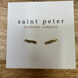 Gold Mama Earrings Jewelry - Earrings St. Peter Hardware