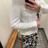 White Jackie Jacket Outerwear- Jackets THREAD & SUPPLY