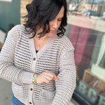 Tan Harriet Cardigan Tops- Cardigans FLAG AND ANTHEM