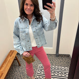 Flamingo Kelsey Ankle Flare Jeans