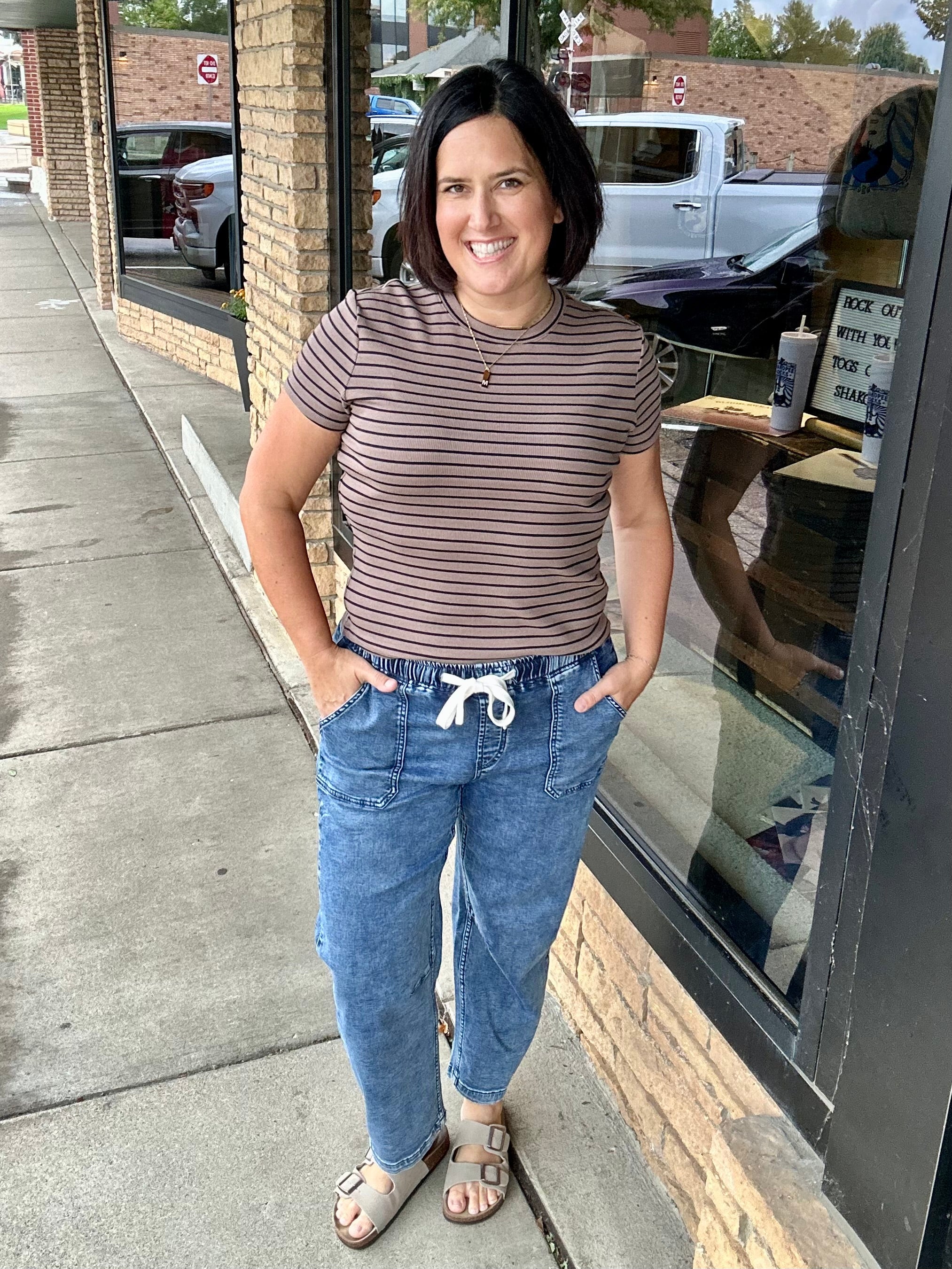 Avril Pants Bottom- Jeans THREAD & SUPPLY