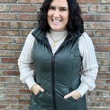 Iron Long Quilted Vest