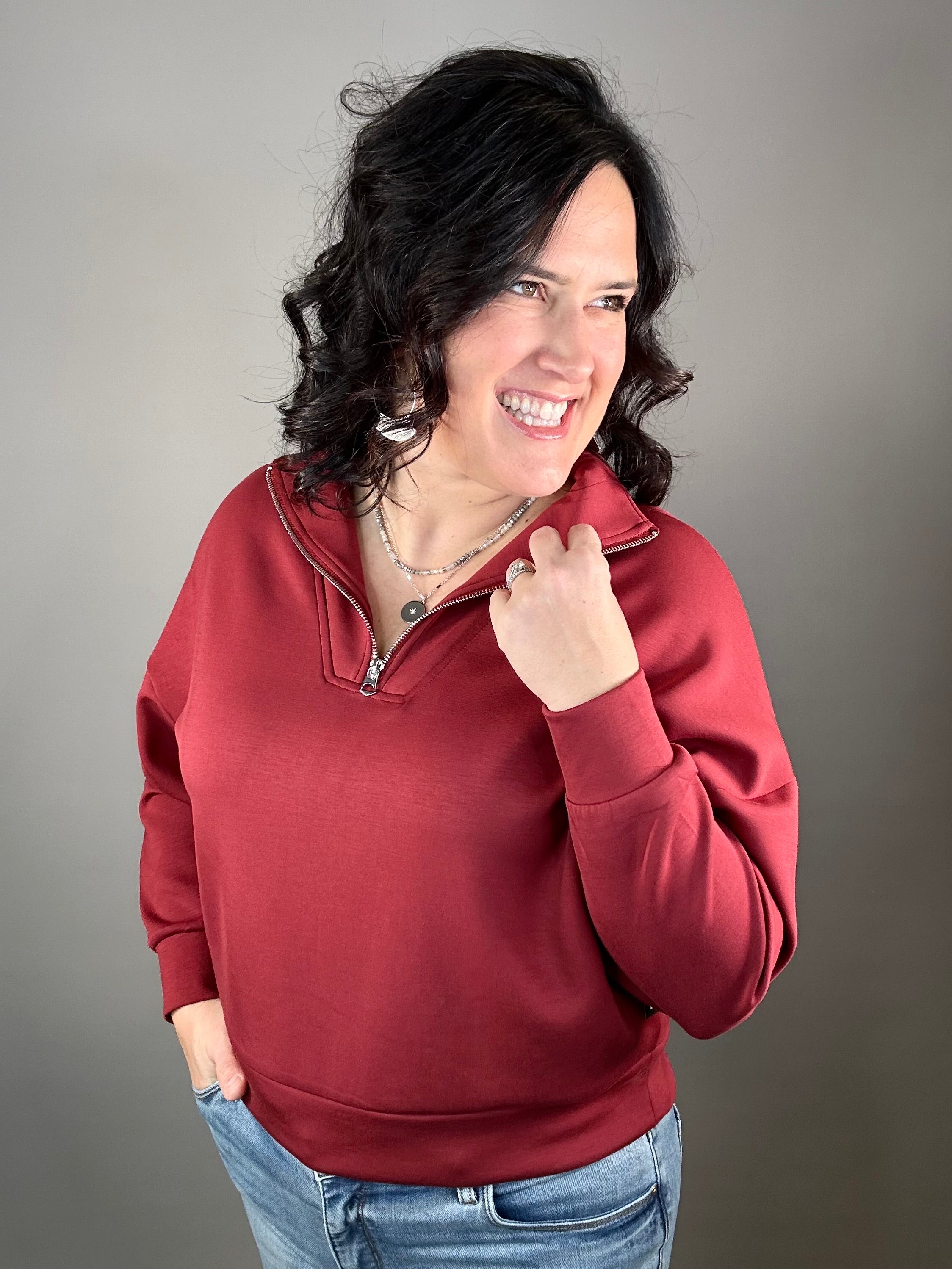 Chili Seanni Soft Knit Pullover Top - Sweatshirt RD International