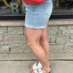 Vintage Indigo Shelby Short Bottoms - Shorts FLAG AND ANTHEM