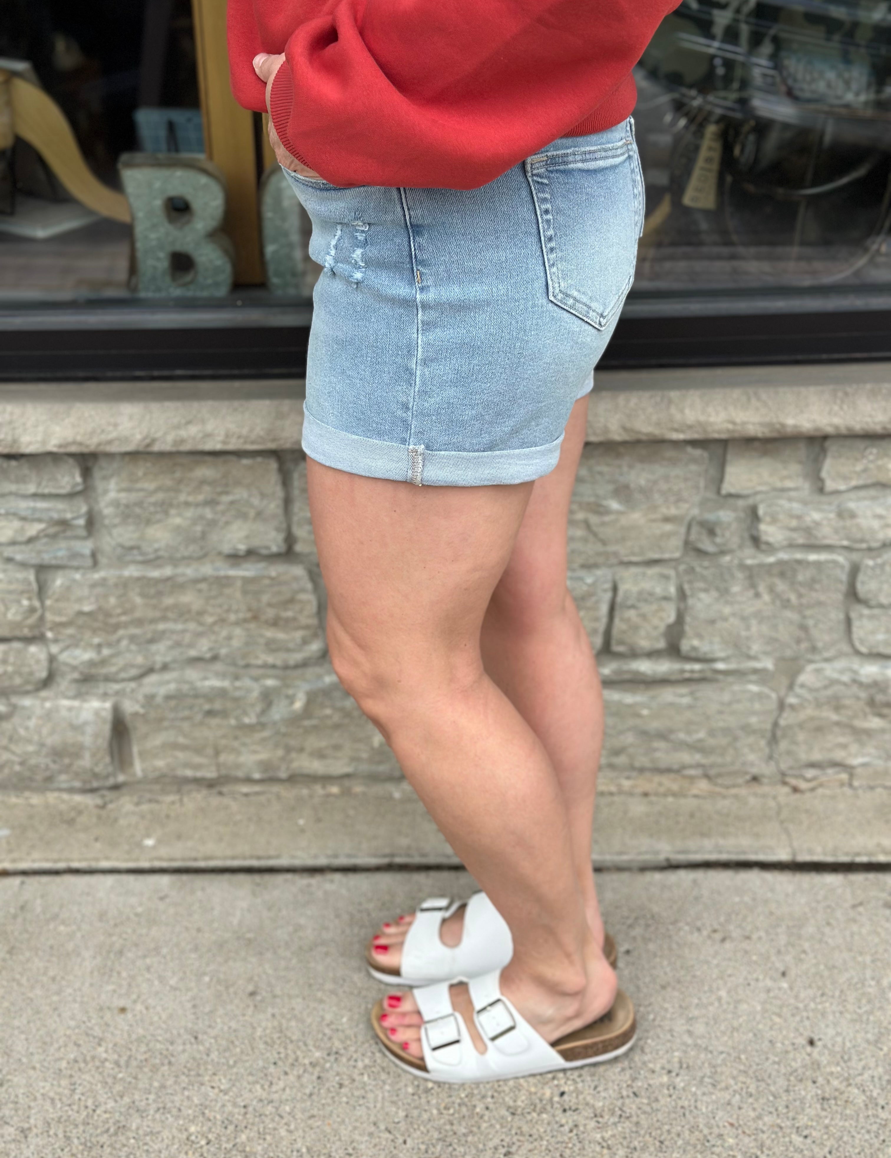 Vintage Indigo Shelby Short Bottoms - Shorts FLAG AND ANTHEM