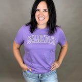 Purple Game Day Tee Top - Tee MUGSBY