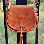 Half Moon Tan Rustic (Bed Stu) Bags- Purses BED STU