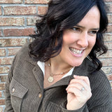 Olive Lined Shirt Jacket Outerwear- Jackets STACCATO