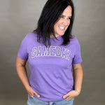 Purple Game Day Tee Top - Tee MUGSBY