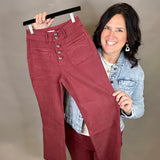 Burgundy Dana Pants